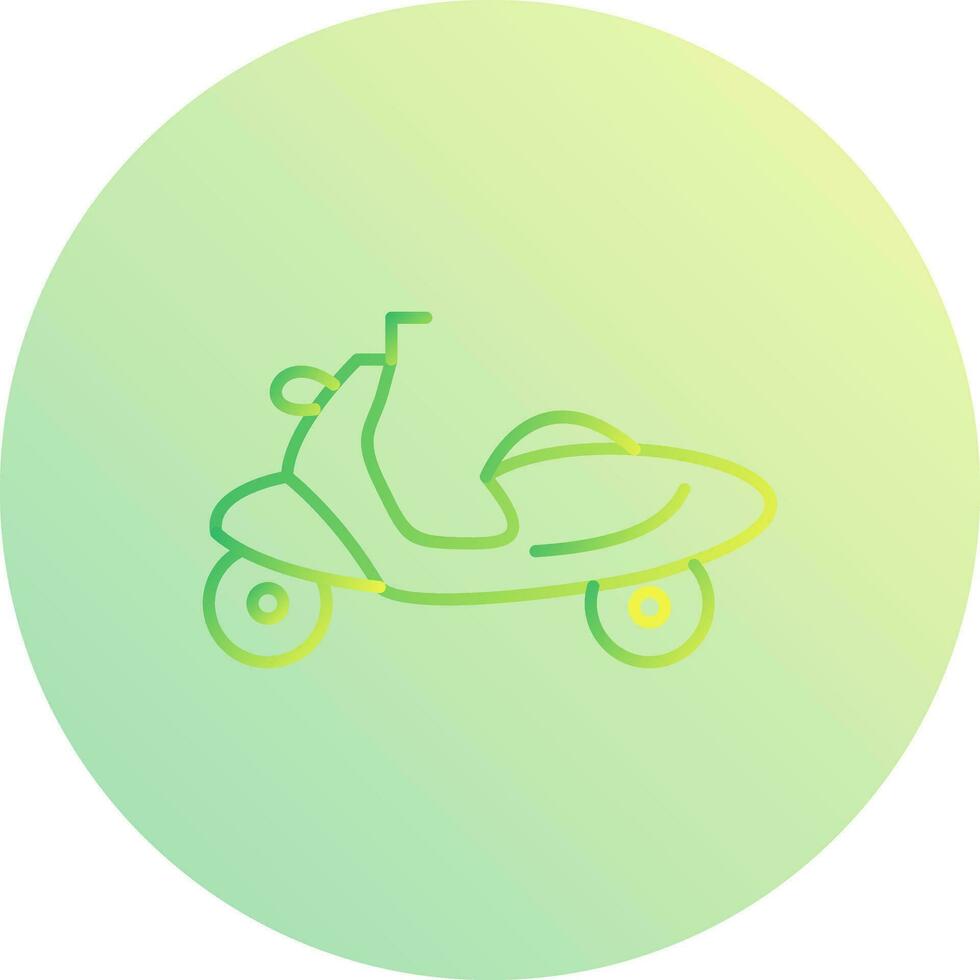 scooter vector pictogram