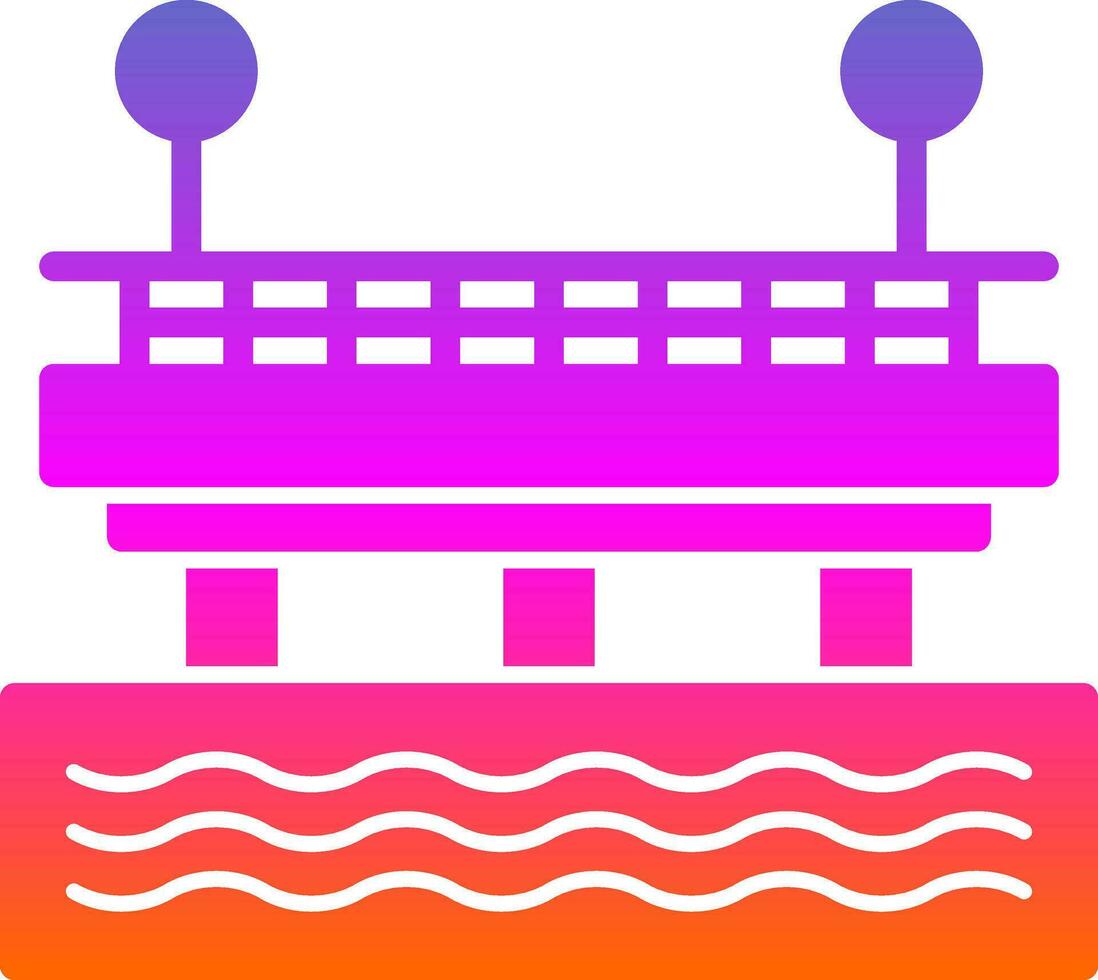 pier vector icoon ontwerp