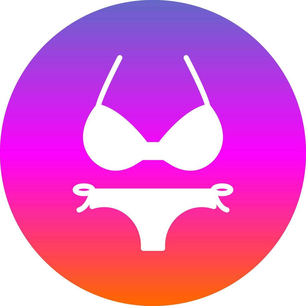 bikini vector icoon ontwerp