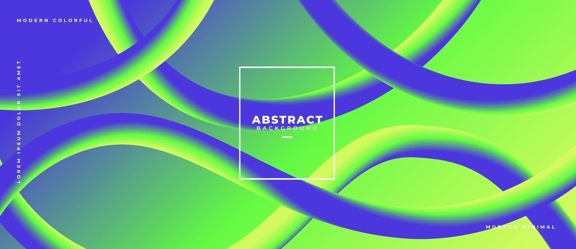 abstracte 3d gebogen vloeibare golfgroep vormpad op vloeibare dynamische achtergrond met kleurovergang vector