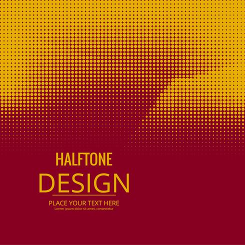 Abstract halftone kleurrijk ontwerp vector