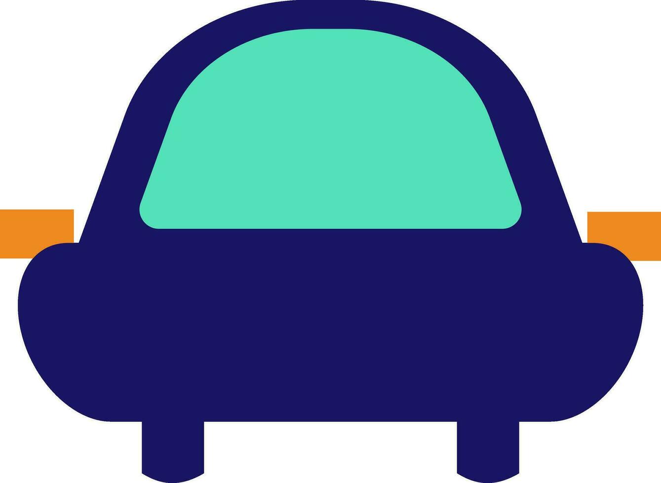illustratie van een auto icoon. vector