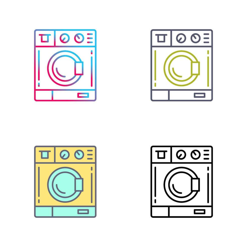 wasmachine vector pictogram