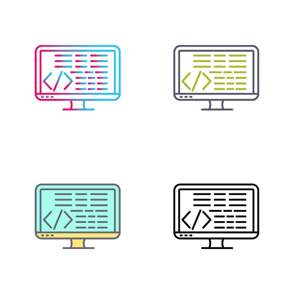 codering vector pictogram