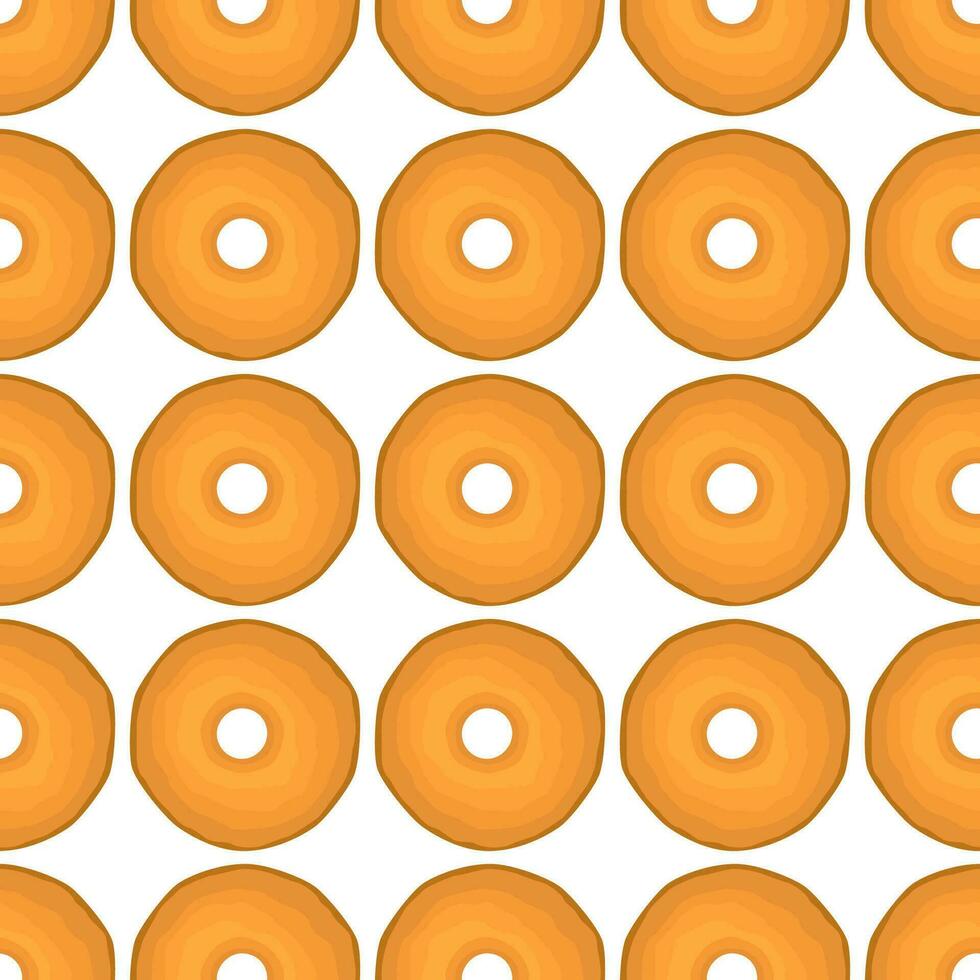 patroon eigengemaakt koekje verschillend smaak in gebakje biscuit vector