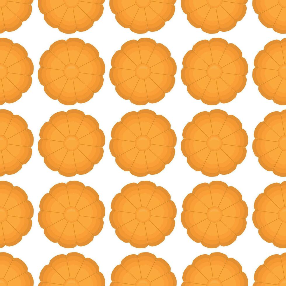 patroon eigengemaakt koekje verschillend smaak in gebakje biscuit vector