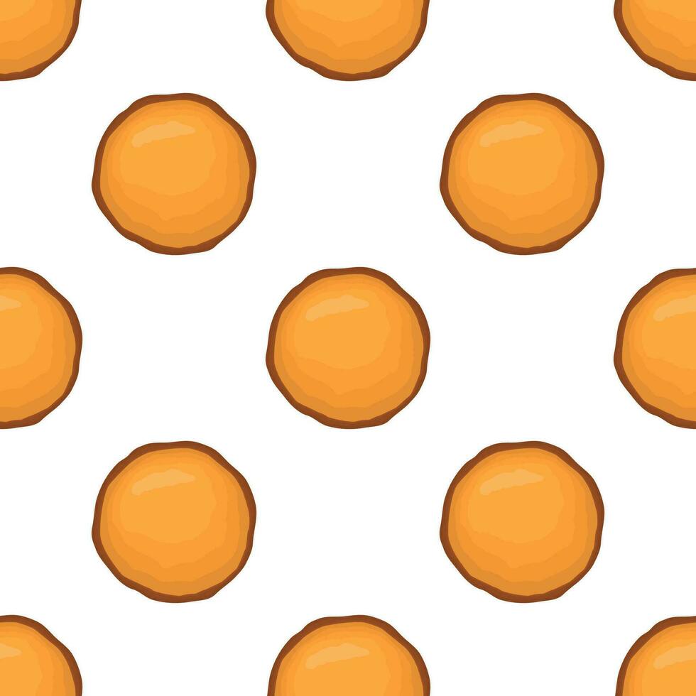 patroon eigengemaakt koekje verschillend smaak in gebakje biscuit vector