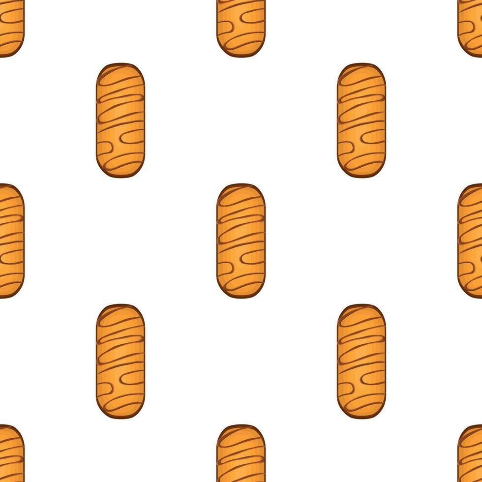 patroon eigengemaakt koekje verschillend smaak in gebakje biscuit vector