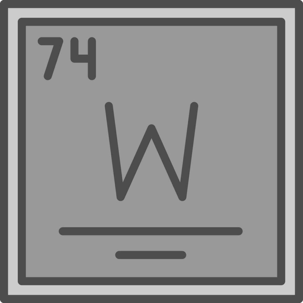 wolfraam vector icoon ontwerp