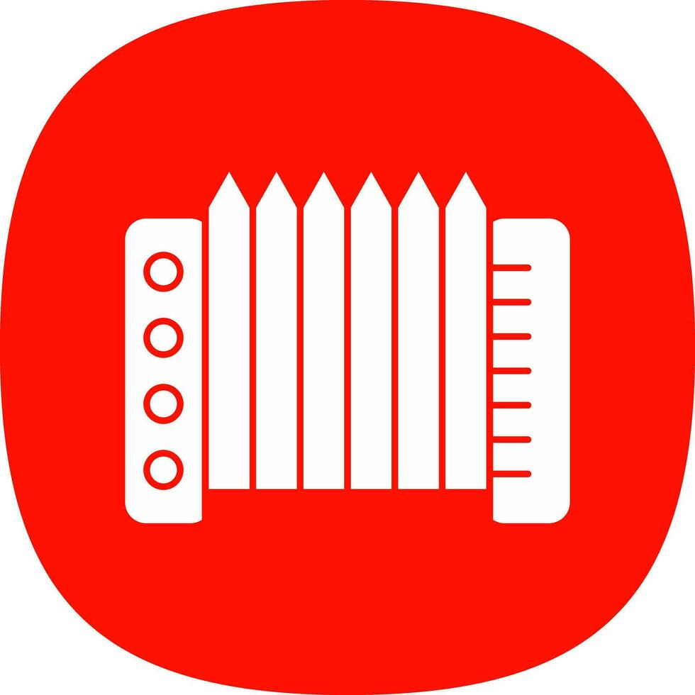 accordeon vector icoon ontwerp