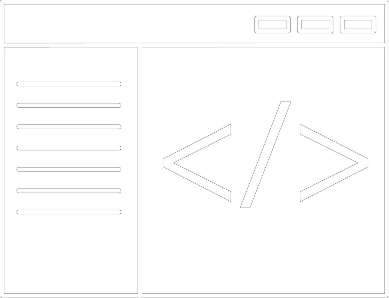 vector codering teken of symbool.