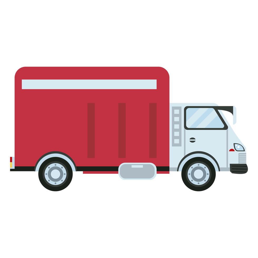 vrachtwagen auto service stadsvervoer pictogram vector