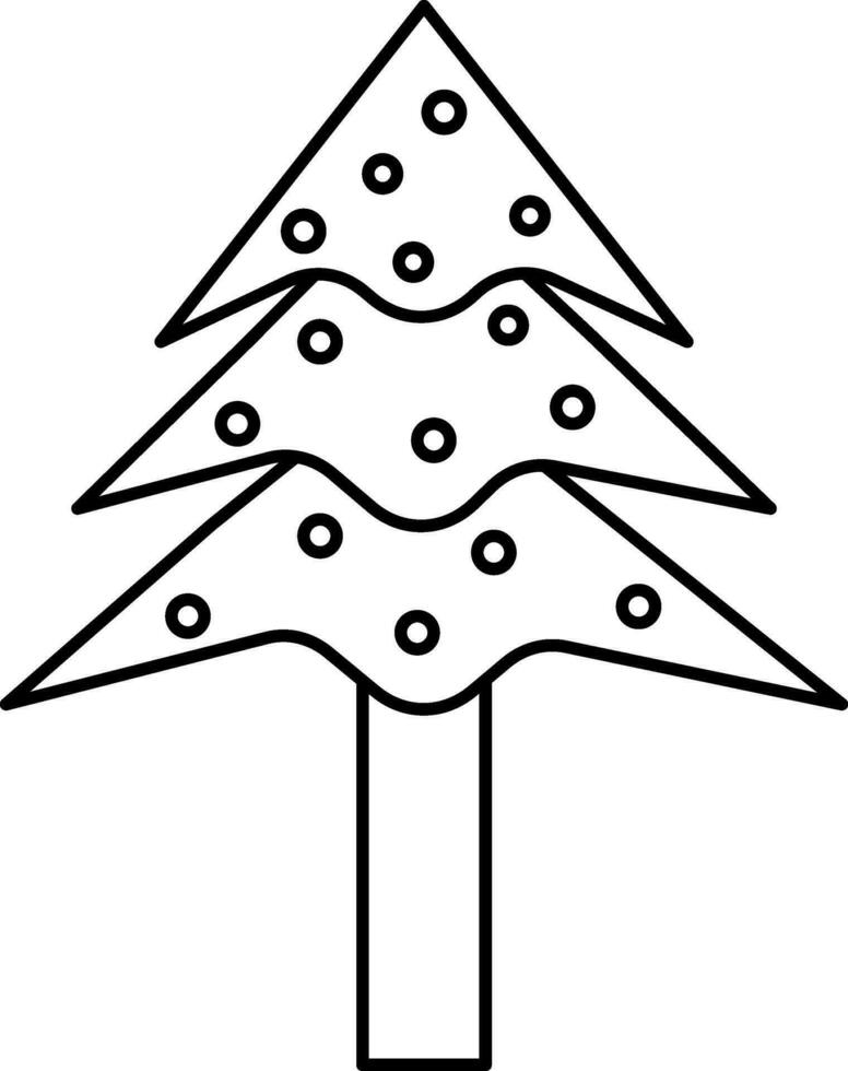 kerstmis, boom, Kerstmis icoon vector