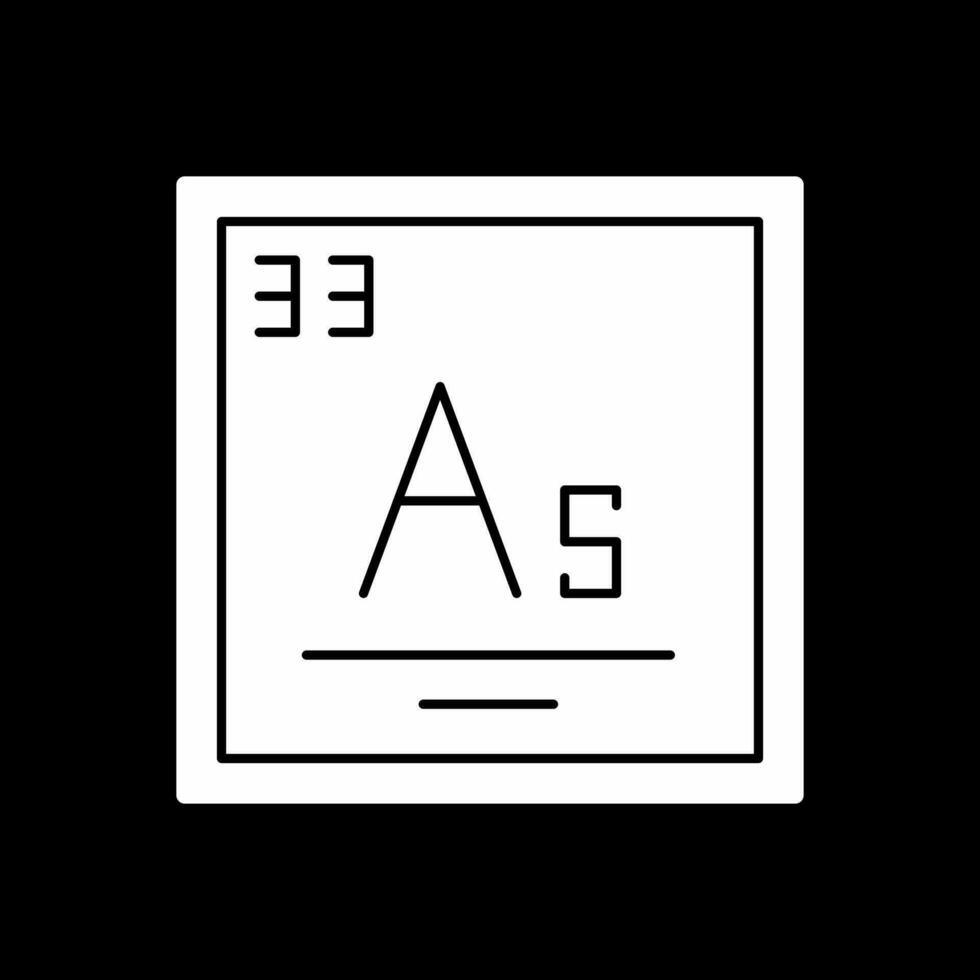 arseen- vector icoon ontwerp