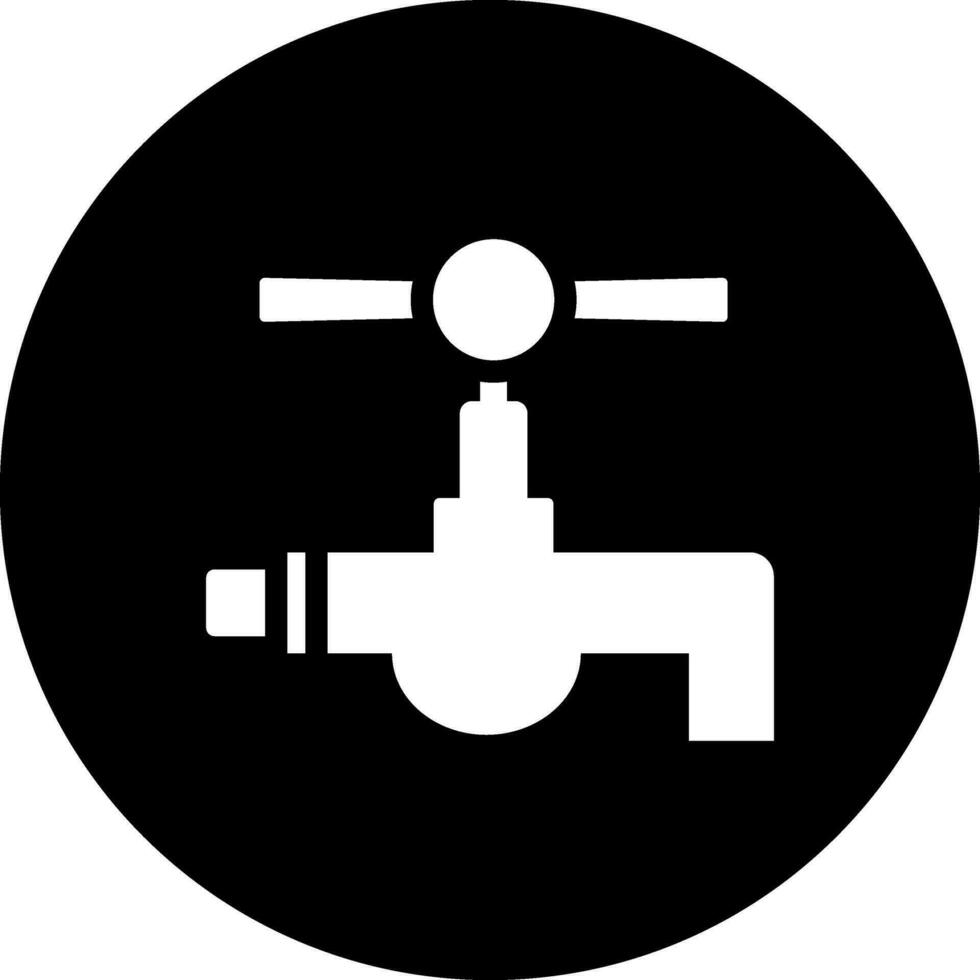 glyph kraan icoon of symbool. vector