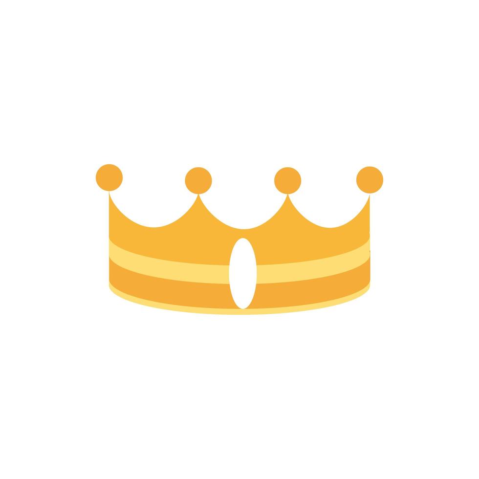 gouden kroon monarch juweel royalty vector