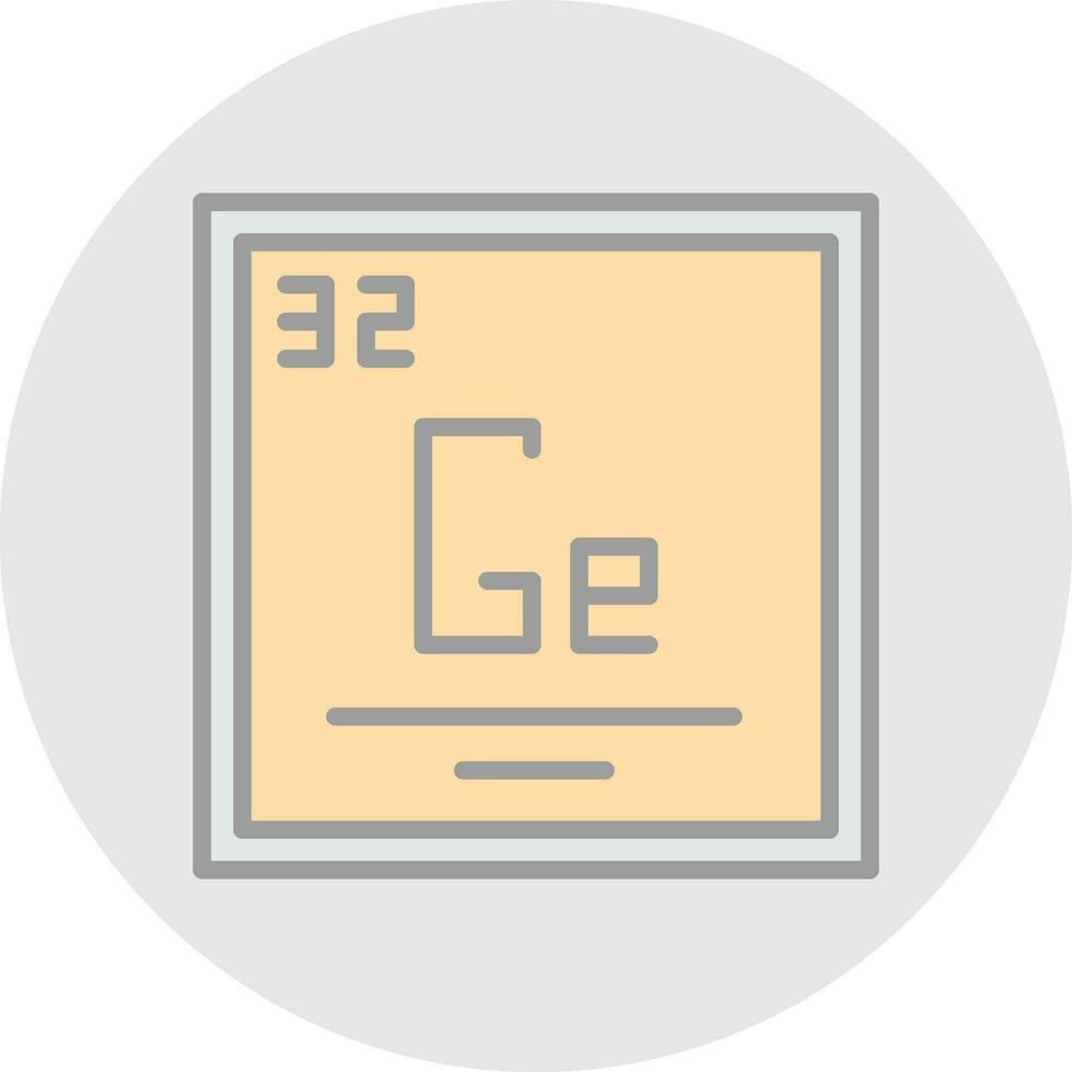 germanium vector icoon ontwerp