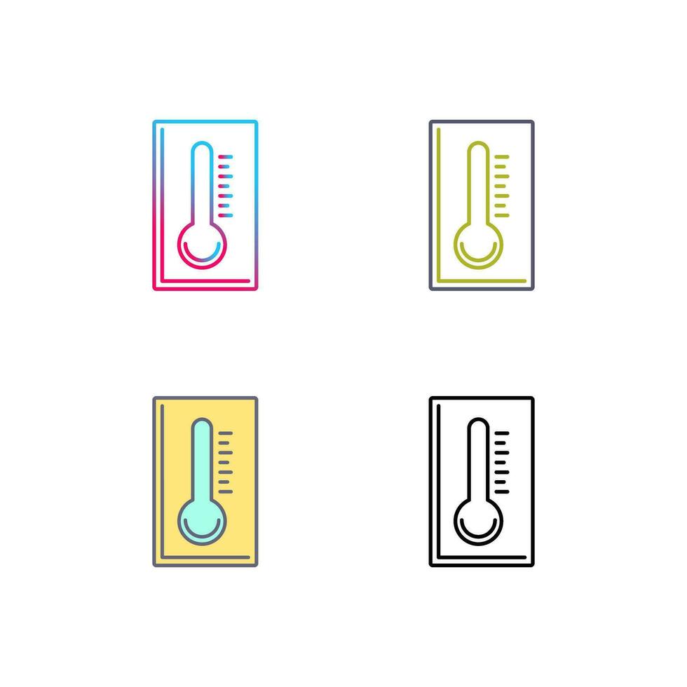 thermometer vector pictogram