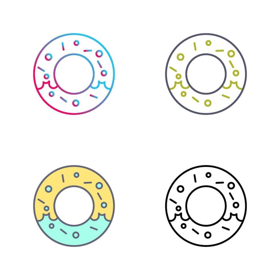 donut vector icoon