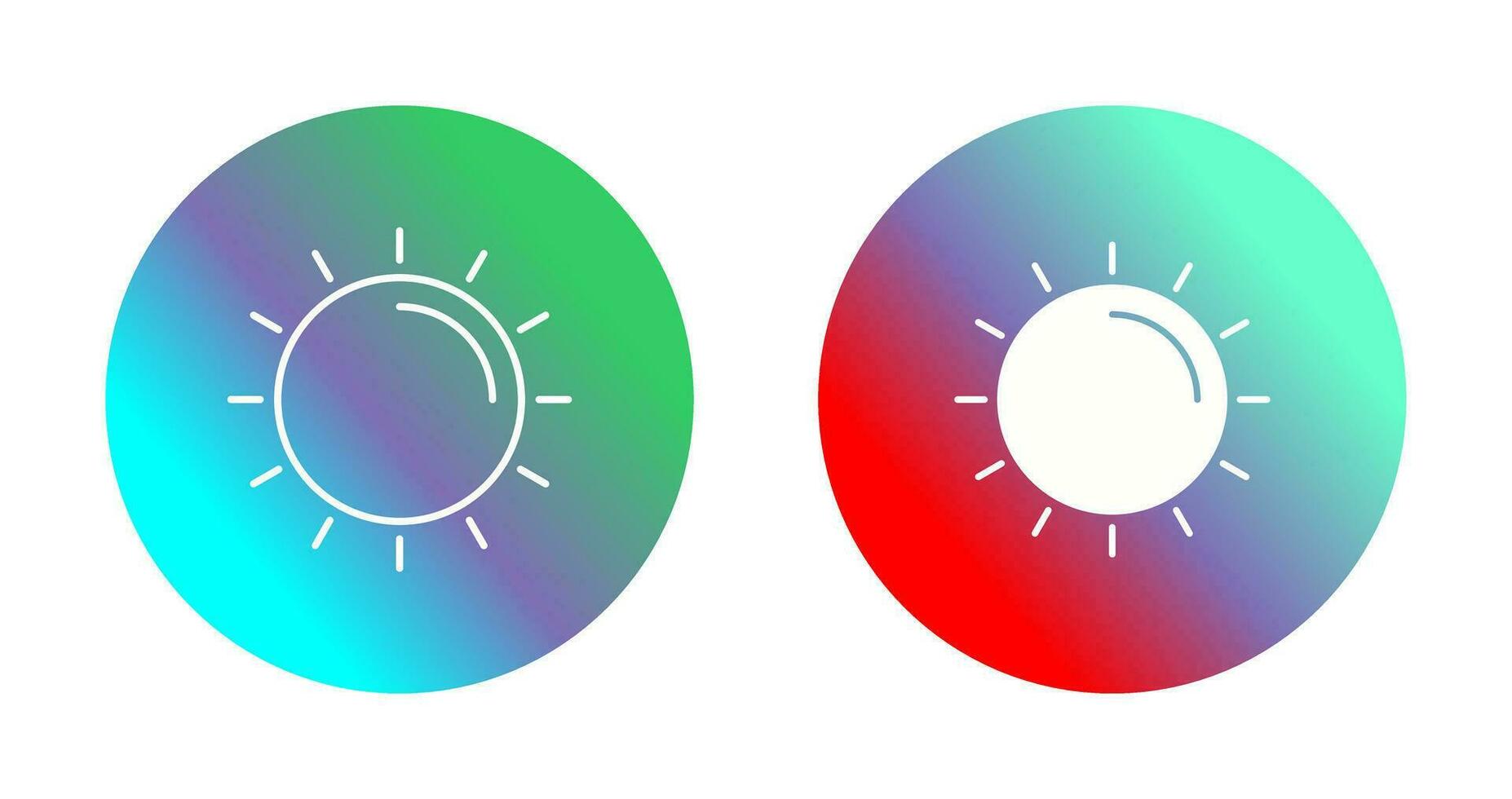 zon vector pictogram