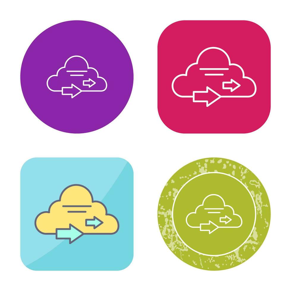 cloud computing vector icon