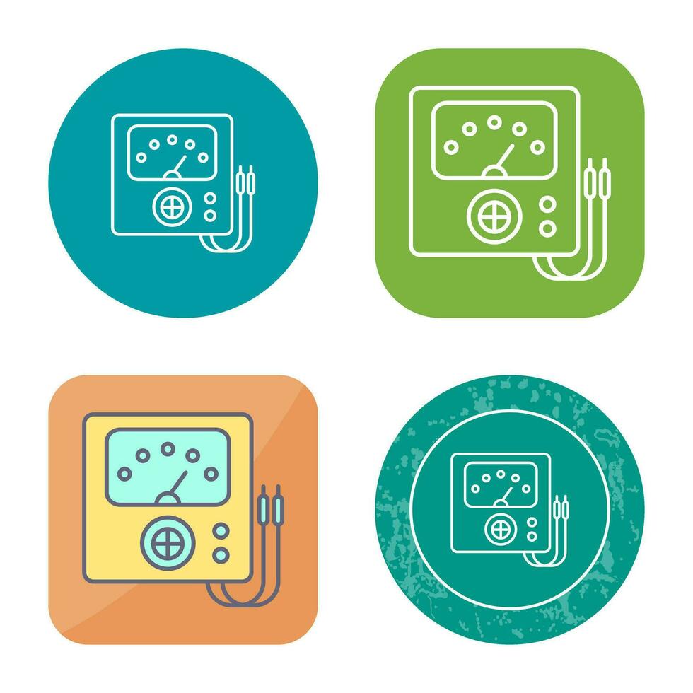 voltmeter vector icoon