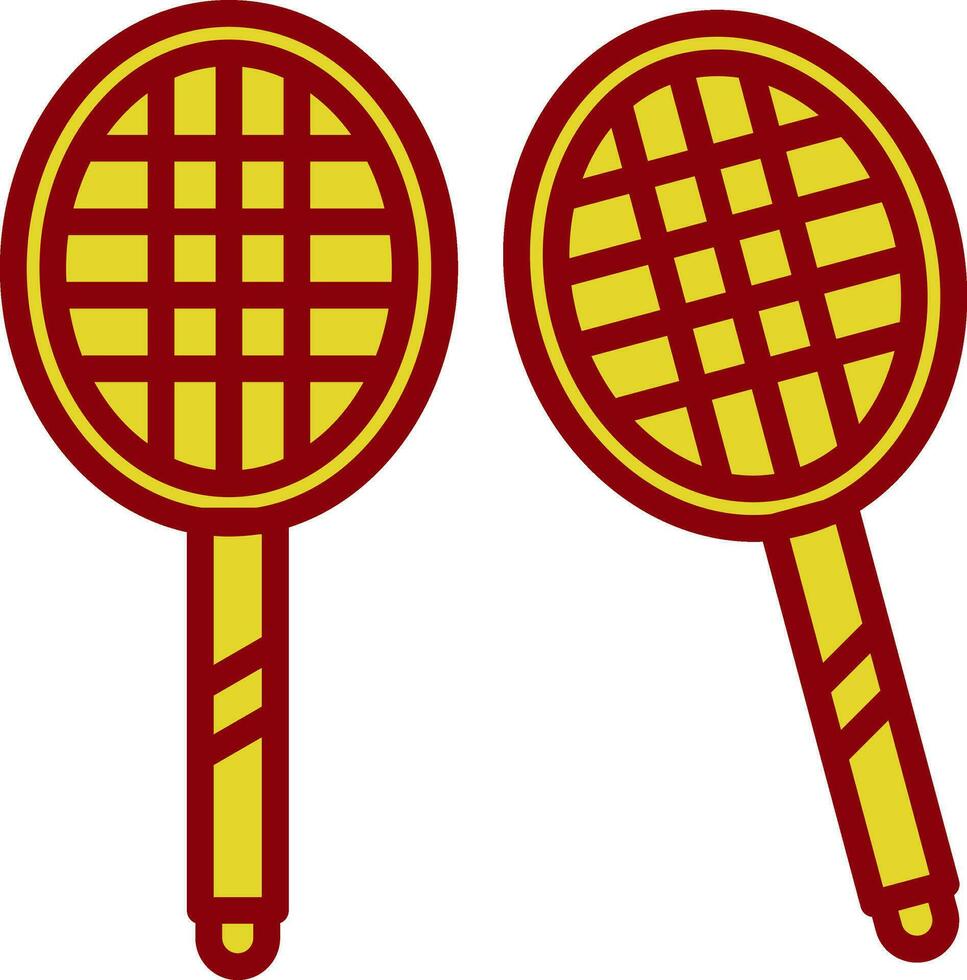 badminton vector icoon ontwerp