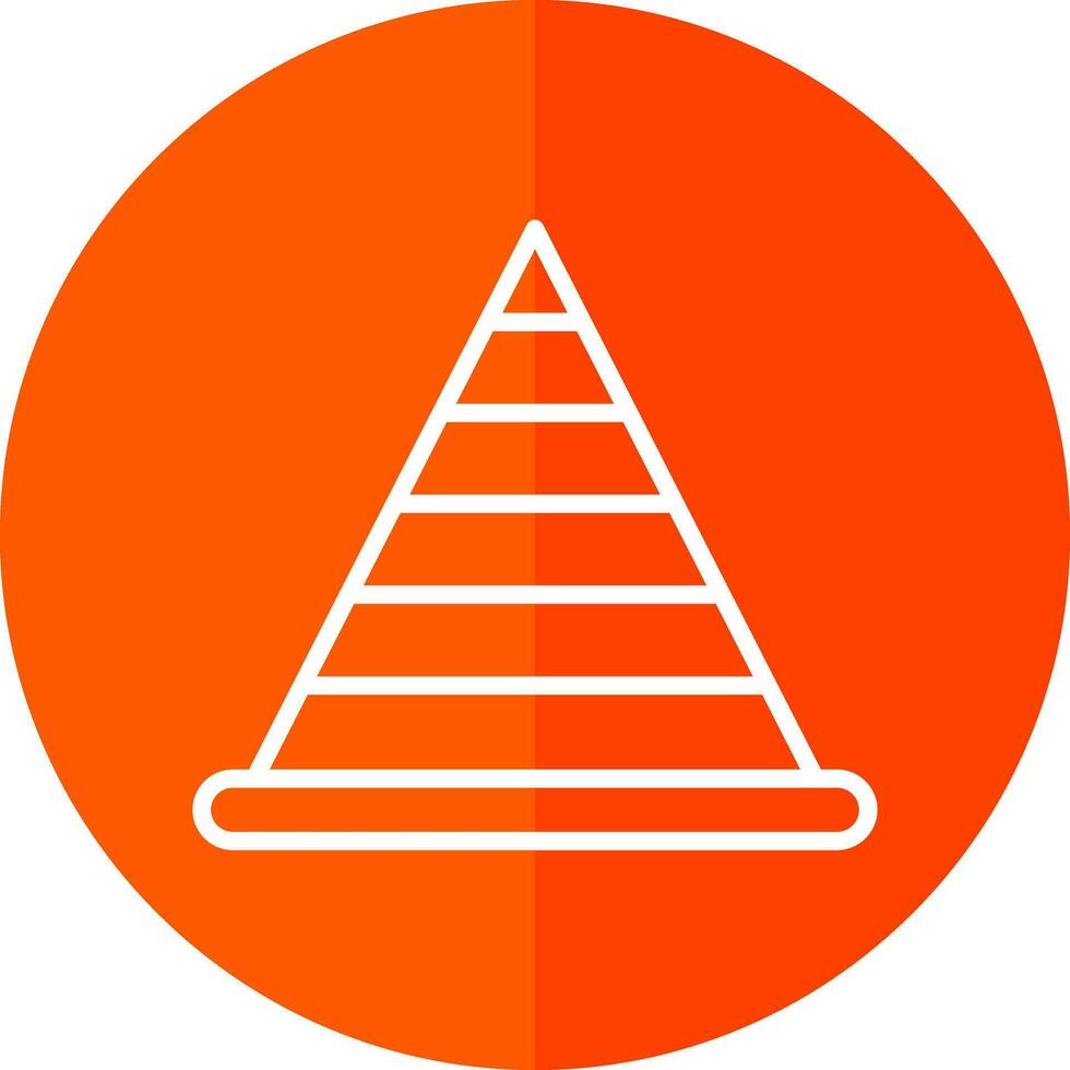 piramide vector icoon ontwerp