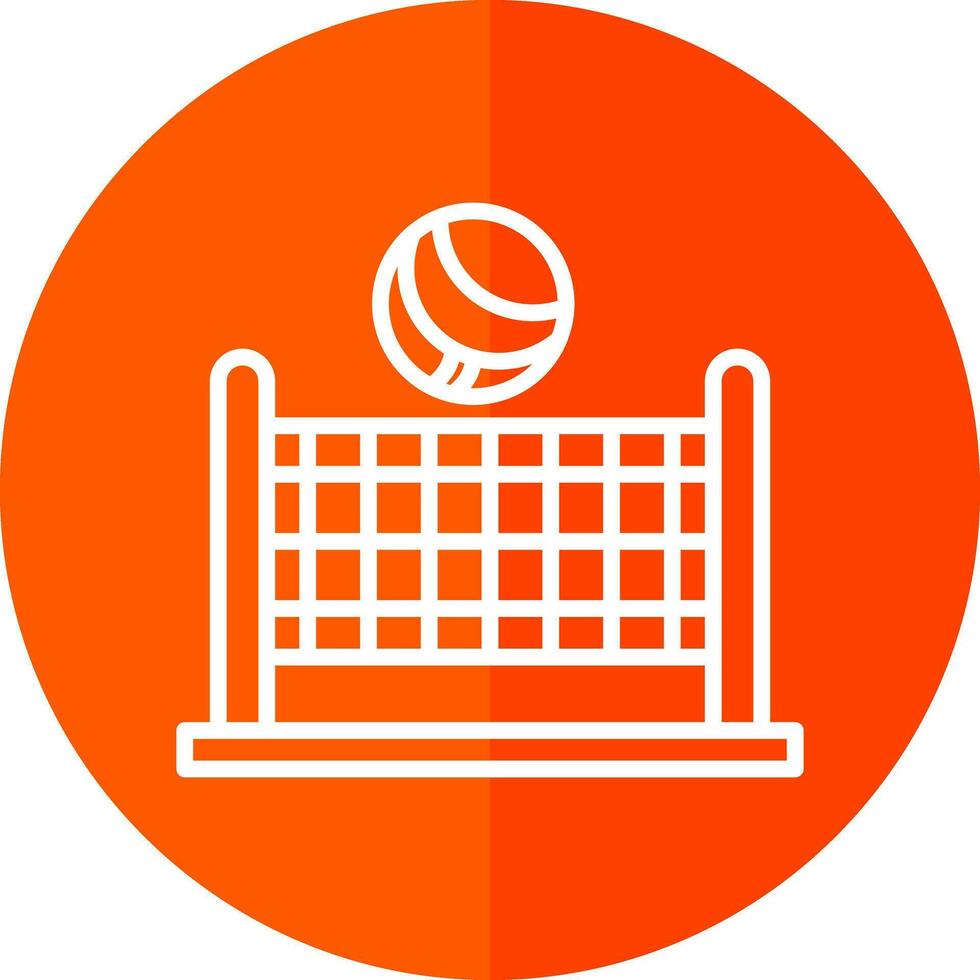 strand volleybal vector icoon ontwerp