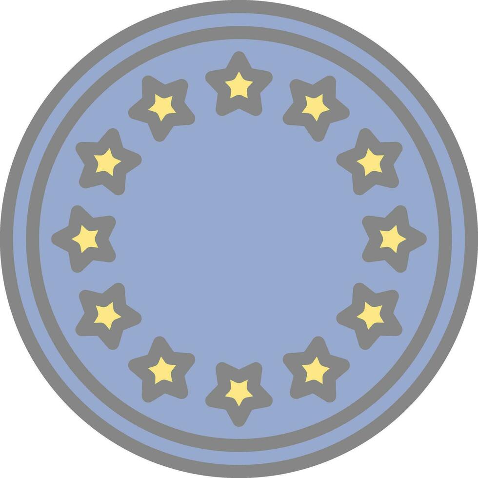 Europese unie vector icoon ontwerp