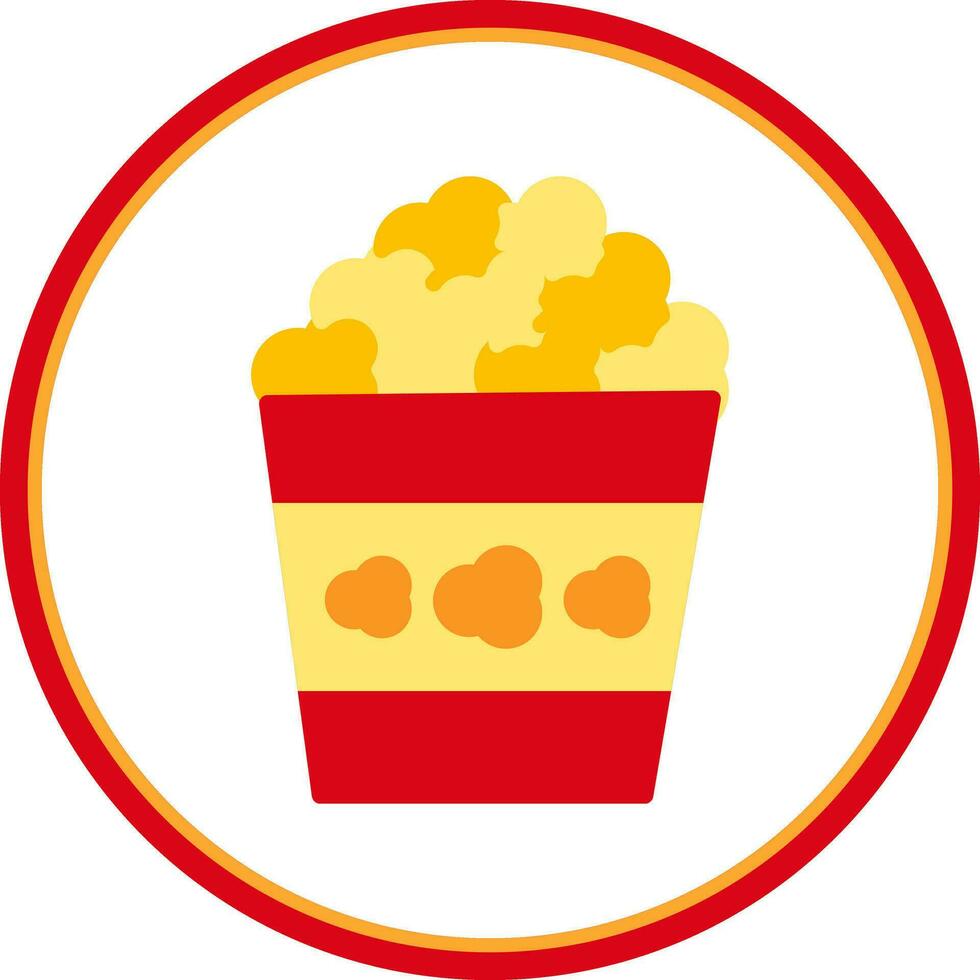 popcorn vector icoon ontwerp