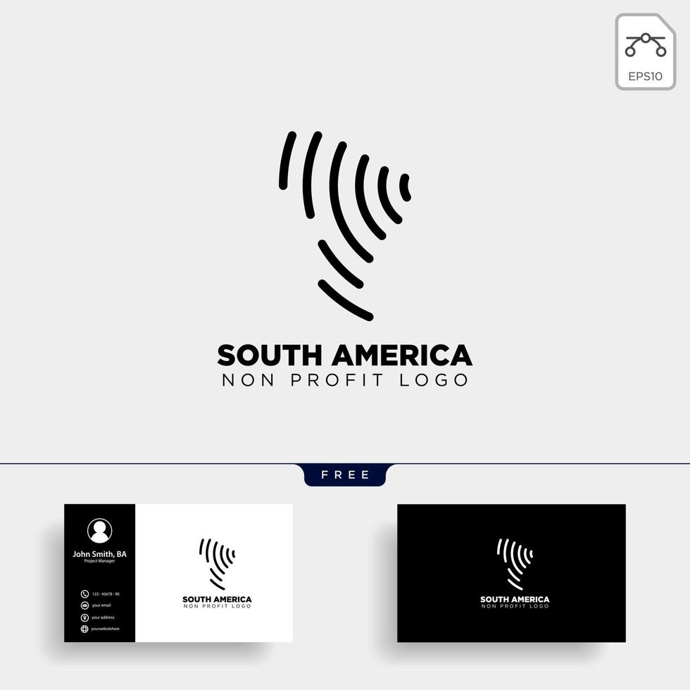 Zuid-Afrika liefdadigheid logo sjabloon vector illustratie pictogram element geïsoleerde vector