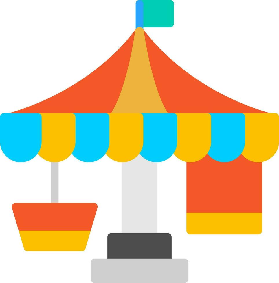 carrousel vector icoon ontwerp