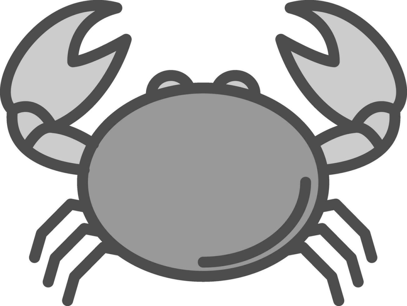 krab vector icoon ontwerp