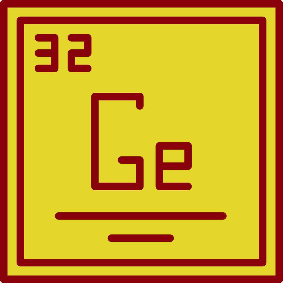 germanium vector icoon ontwerp