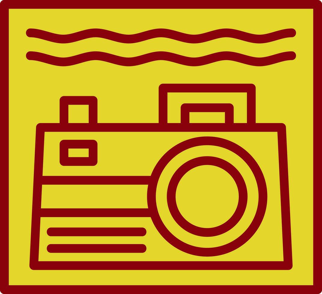 onderwater- camera vector icoon ontwerp