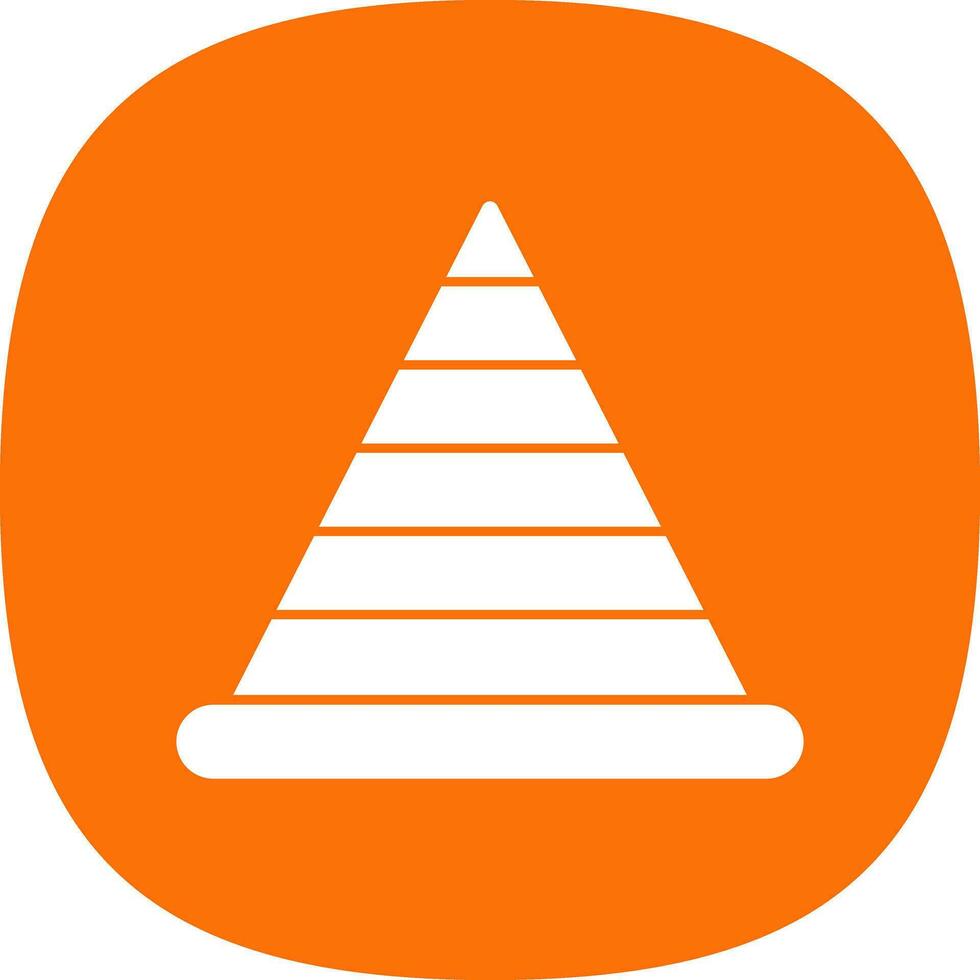 piramide vector icoon ontwerp