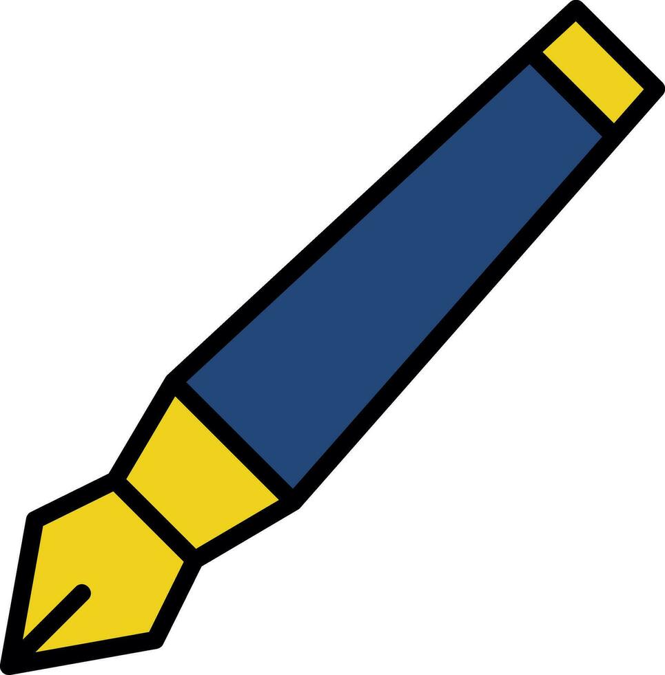 inkt pen vector icoon ontwerp