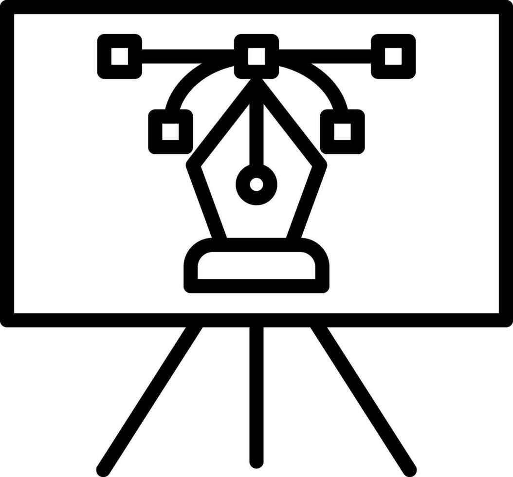 tekengebied vector icoon ontwerp
