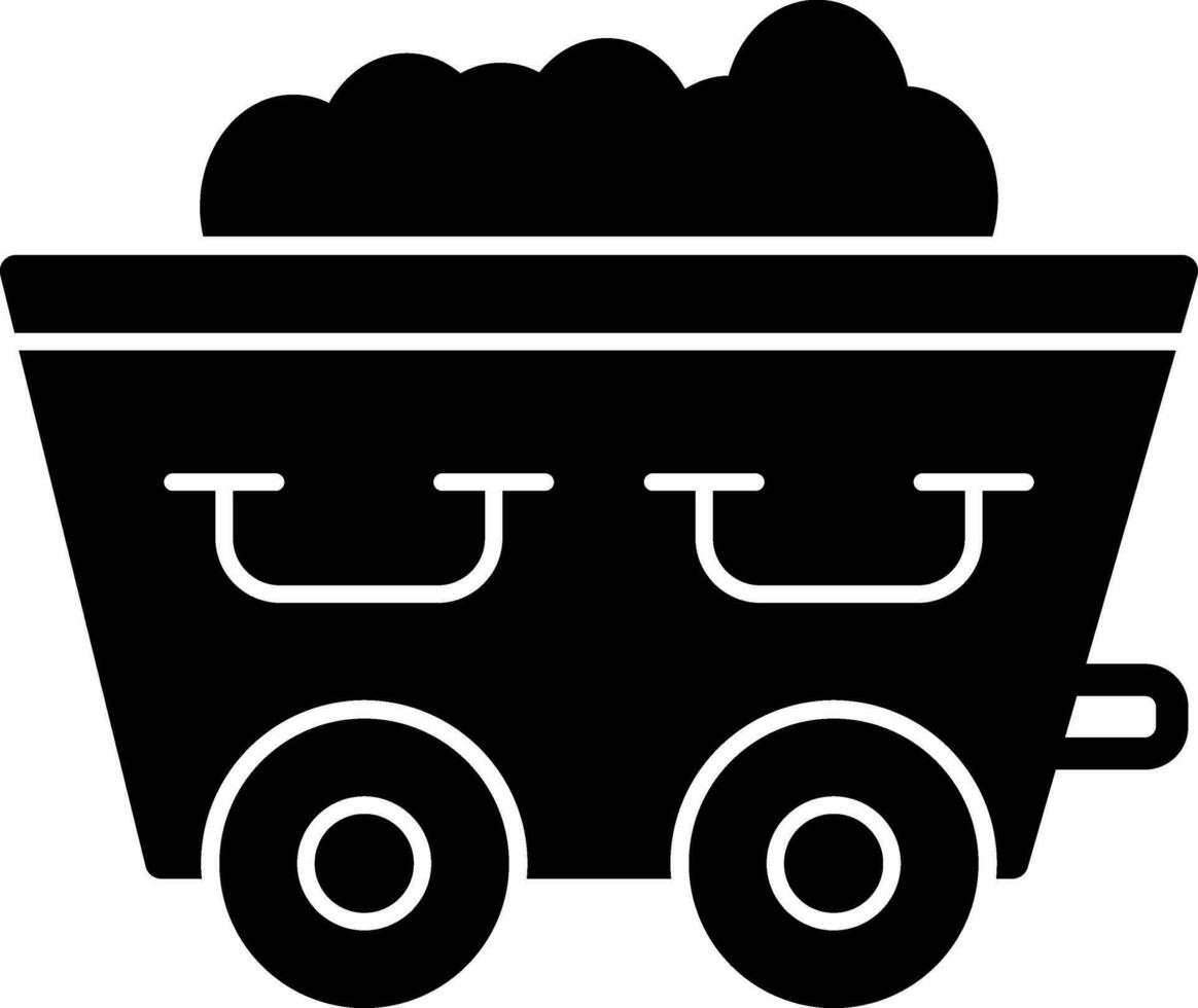 trolley vector icoon ontwerp