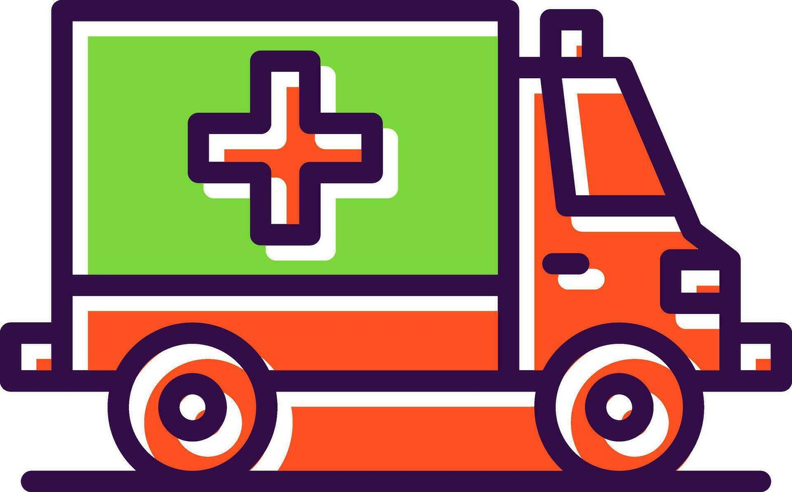 ambulance vector icoon ontwerp