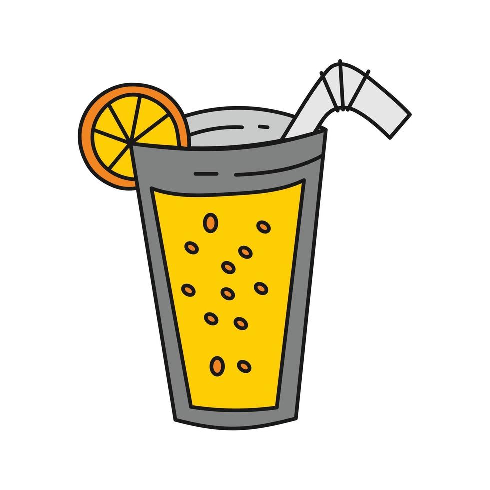 glas drinken cocktail sjabloon vectorillustratie vector