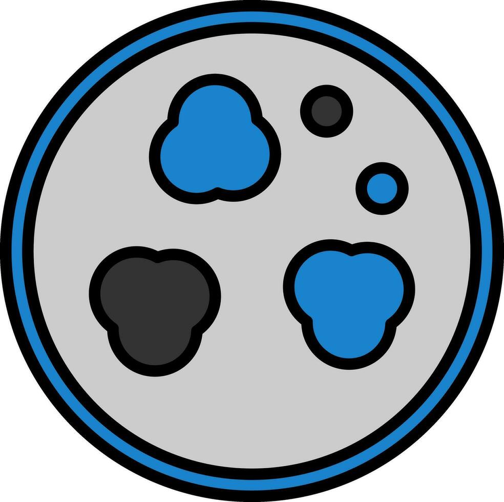 Delfts Blauw vector icoon ontwerp