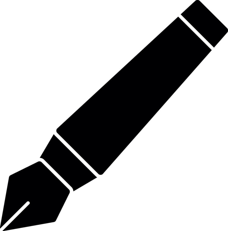 inkt pen vector icoon ontwerp