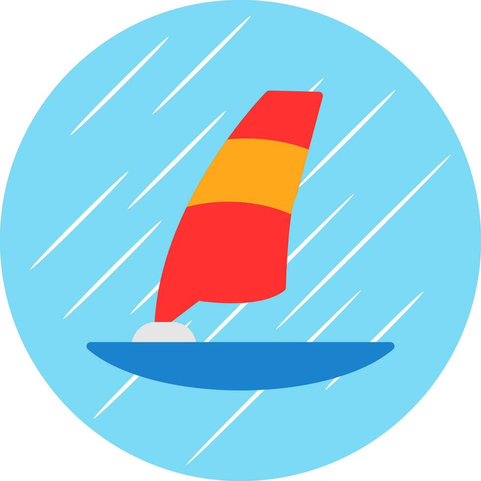 windsurfen vector icoon ontwerp