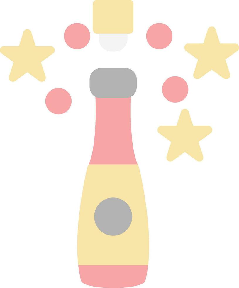 Champagne vector icoon ontwerp