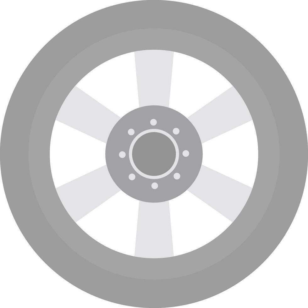 legering wiel vector icoon ontwerp