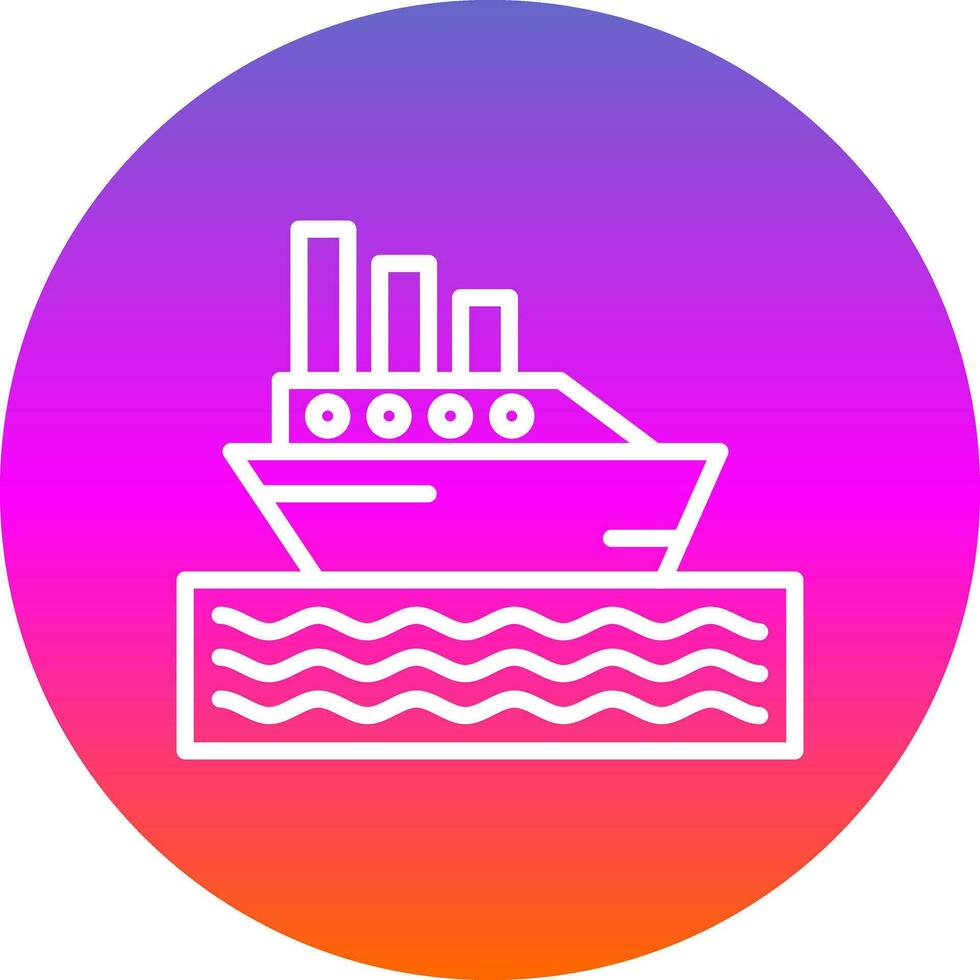 veerboot vector icoon ontwerp