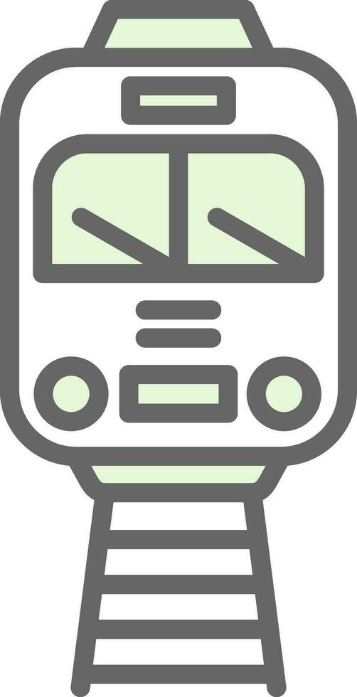 tram vector icoon ontwerp