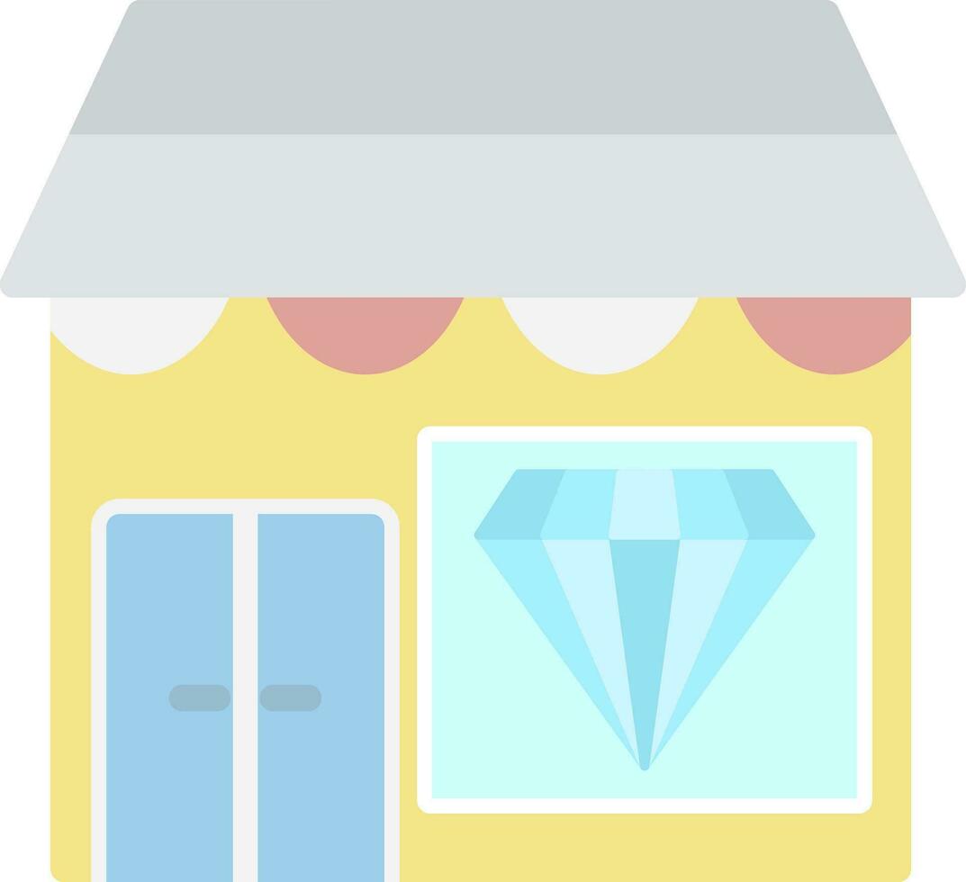 sieraden winkel vector icoon ontwerp